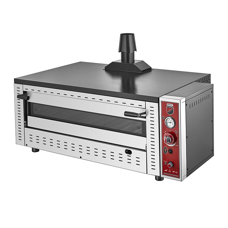 Silverinox Cm X 6 Pizza Kapasiteli Tek Katli Pizza Fırıni PF-92 Dogalgazli G 30