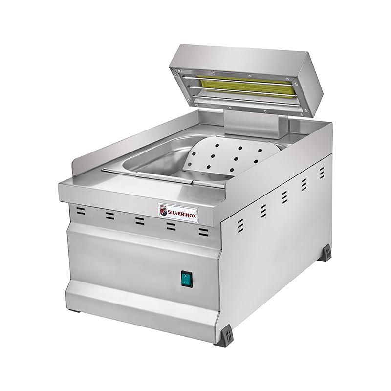 Silverinox Dinlendirme Makinesi PTS-02 24x56x49 Cm Patates