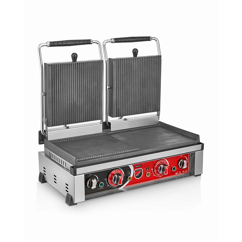 Silverinox Ss Style Cift Kapakli Tost Makinesi 20d 20 Dilim Elektrikli