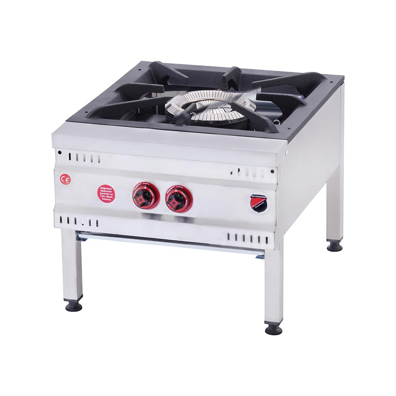 SilverInox YER-02 Yer Ocağı, Çift Yanışlı, LPG-NG — SilverInox