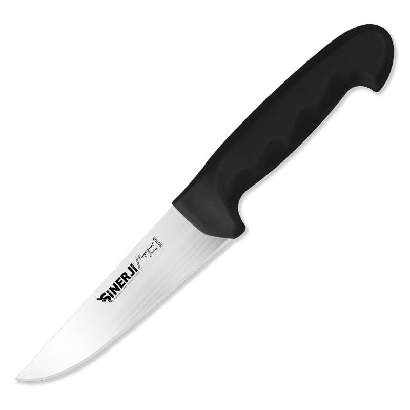 Sinerji Fingerprint No 2 Plastik Saplı Kasap Bıçağı, 16.5 cm, Siyah — Sinerji — Görsel 1
