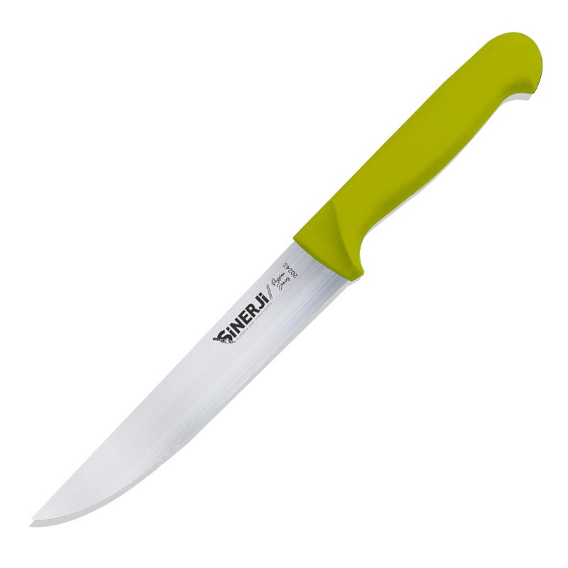 Sinerji Passion Plastik Saplı Mutfak Bıçağı, 16 cm, Sarı — Sinerji — Görsel 1