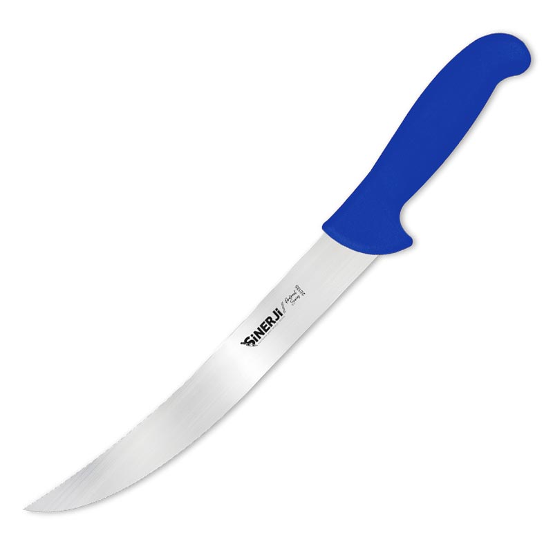 Sinerji Protrend Plastik Mavi Sapli Kivrik Et Dograma NO-2 Bicagi 27 Cm