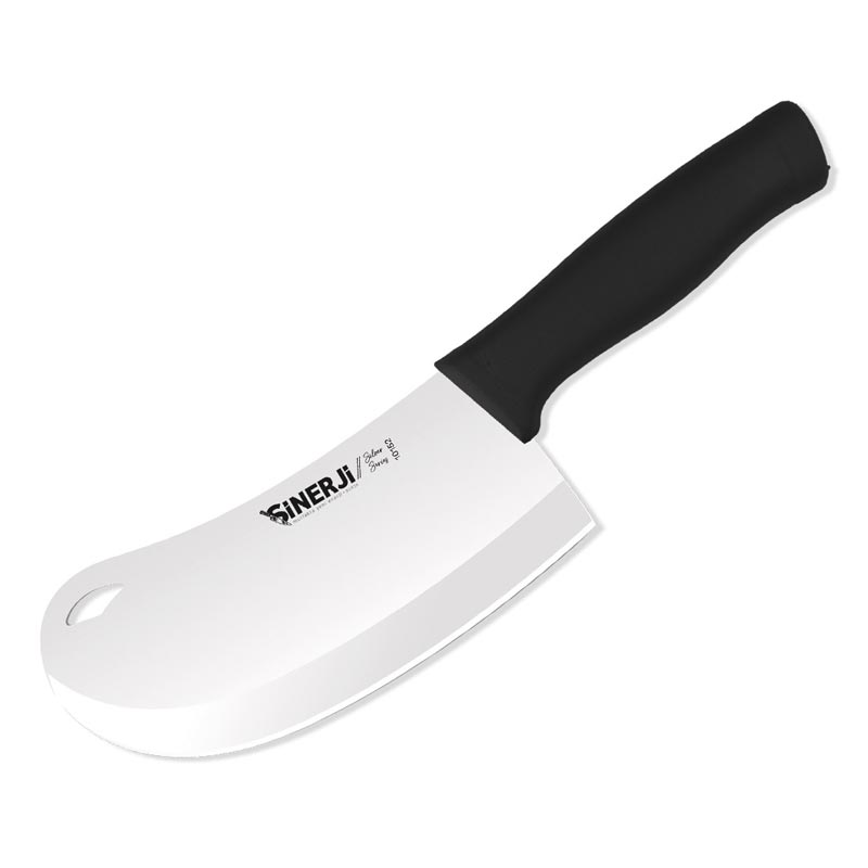 Sinerji Silver Plastik Saplı Soğan Bıçağı, 19 cm, Siyah — Sinerji