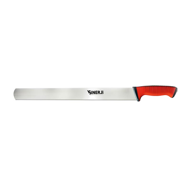 Sinerji Twix Plastik Saplı Döner Bıçağı, 50 cm, Kırmızı — Sinerji