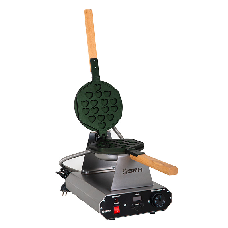Smh Yuvarlak Kapakli Kalpli Waffle Makinesi Hs Elektrikli
