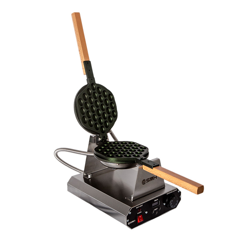 Smh Kapakli Bubble Waffle Makinesi Xe Yuvarlak Elektrikli