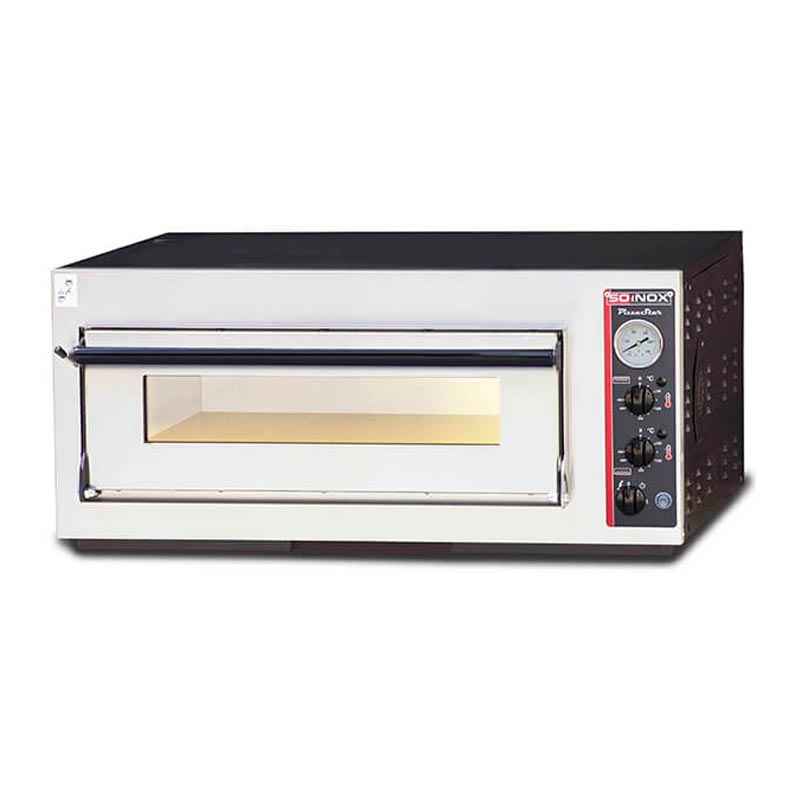 Soinox L 33 Cm X 4 Pizza Kapasiteli Tek Katli P4 Pizza Fırıni Elektrikli