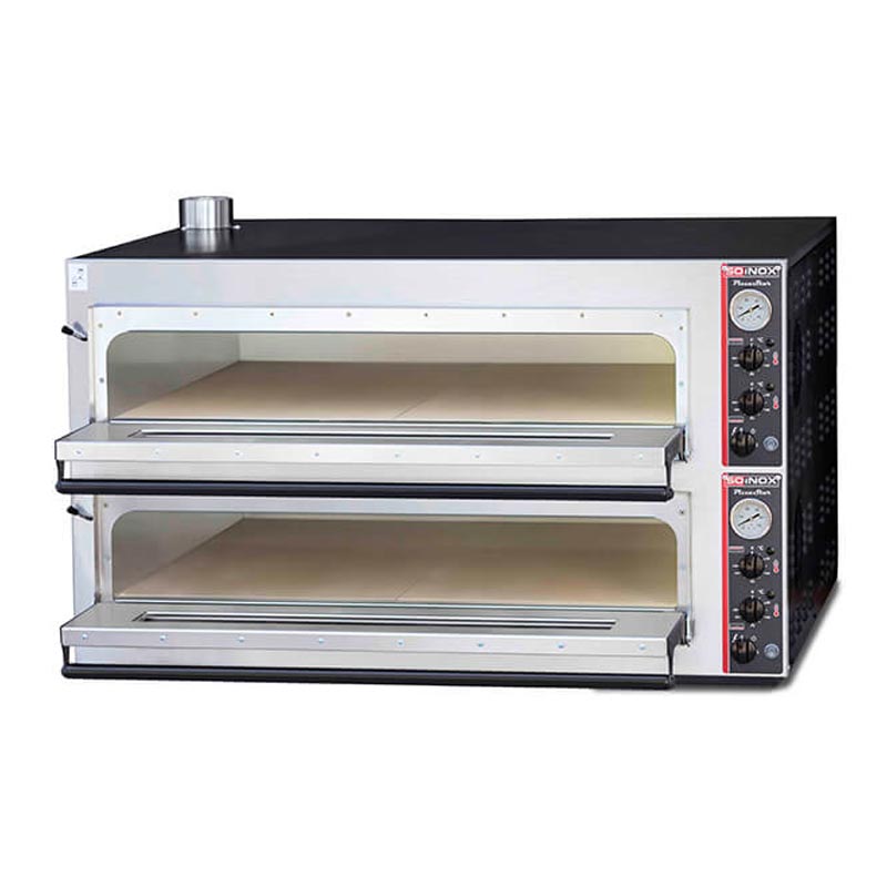 Soinox 30 Cm X 9 9 Pizza Kapasiteli Cift Katli P99 Pizza Fırıni Elektrikli