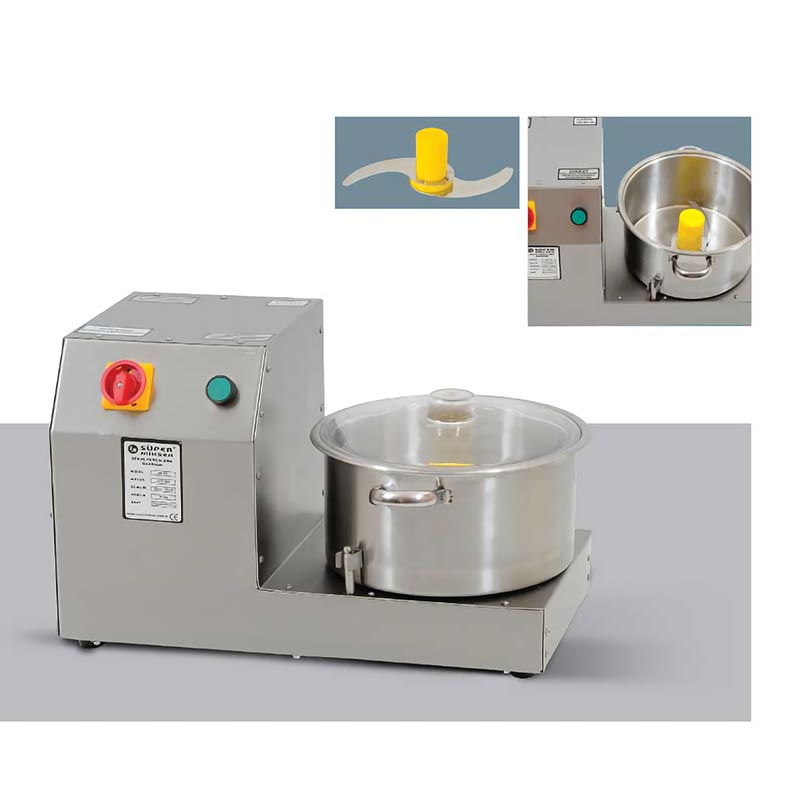 Super Mikser Sogan Makinesi ınox Sensorlu