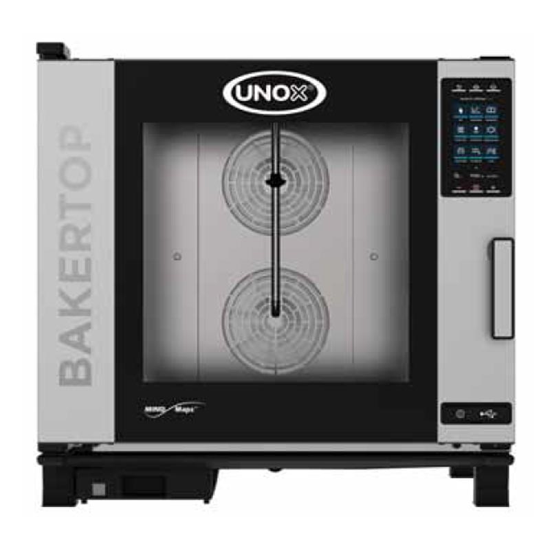 Unox Bakertop Plus Combi Fırın, 60x40 cm 6 Tepsi Kapasiteli, Elektrikli — Unox