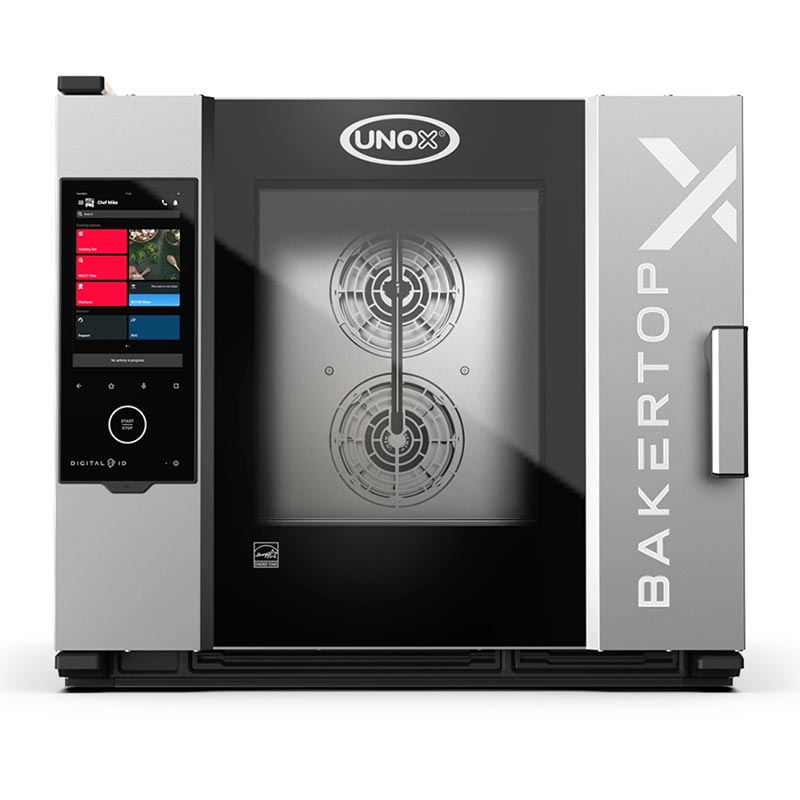 Unox Digital ıd Kombi Fırın 600x400 MM-5 Tepsi X Kapasiteli Bakertop Elektrikli
