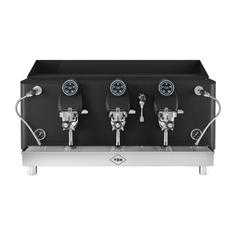 Vbm Lollo Espresso Kahve 3 Makinesi Gruplu Siyah