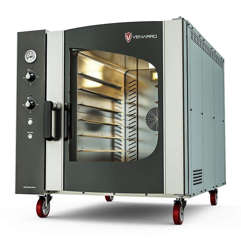 Venarro Def Patisserie Fırın Mayalandirma Kabini 10 Tepsi Kapasiteli 40x60 P9m Cm Elrond Elektrikli