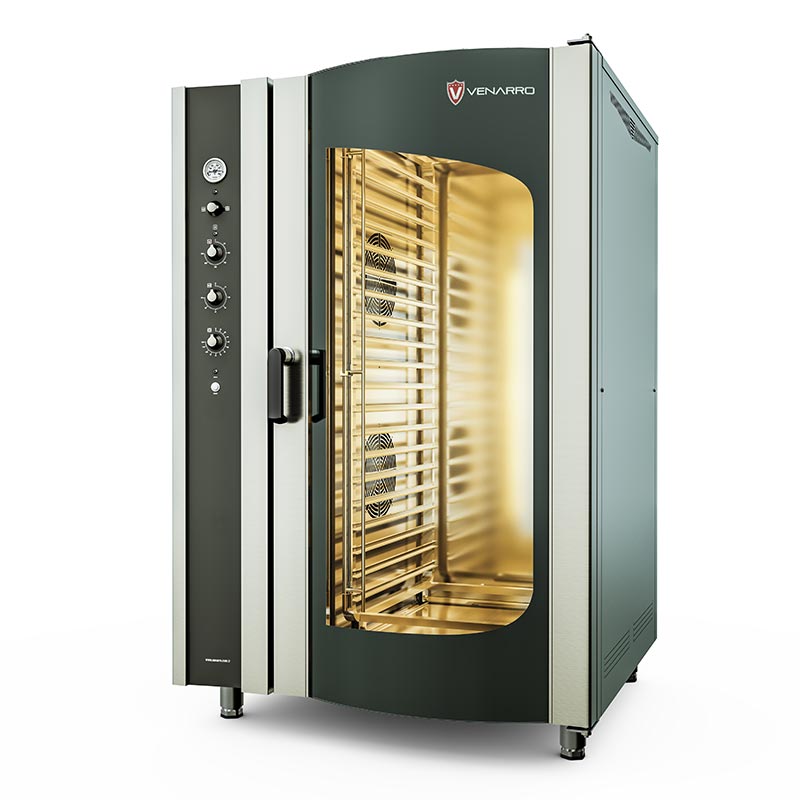 Venarro Lofri Def Konveksiyonlu Fırın GN-1 1 40 Tepsi K40 Kapasiteli Manuel Elektrikli