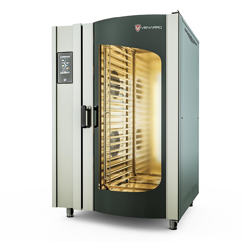 Venarro Konveksiyonlu Fırın Elektrikli Dijital GN-1 1 40 Tepsi K40d Kapasiteli Lofri Def