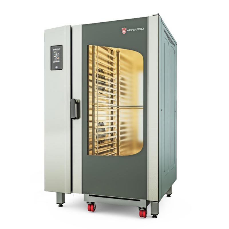 Venarro Lofri Dokunmatik Ekranli Konveksiyonlu Fırın 40 Tepsi Kapasiteli Dogalgazli