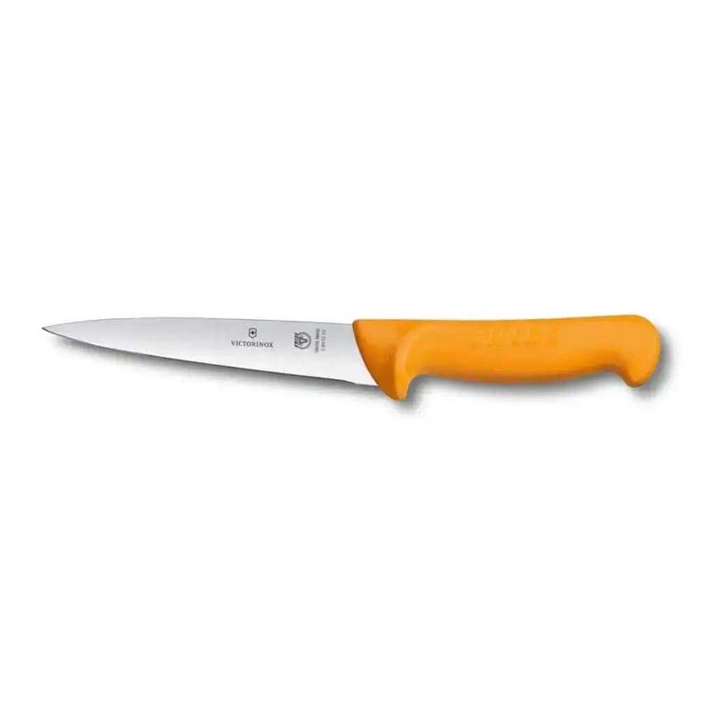 Victorinox Swibo 5.8412.13 Eğik Kenar Doğrama Bıçağı, 13 cm, Sarı — Victorinox