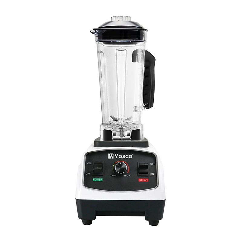 Vosco HSC-200B Buz Kırıcı Bar Blender, 2 L, 1600 W, Beyaz — Vosco