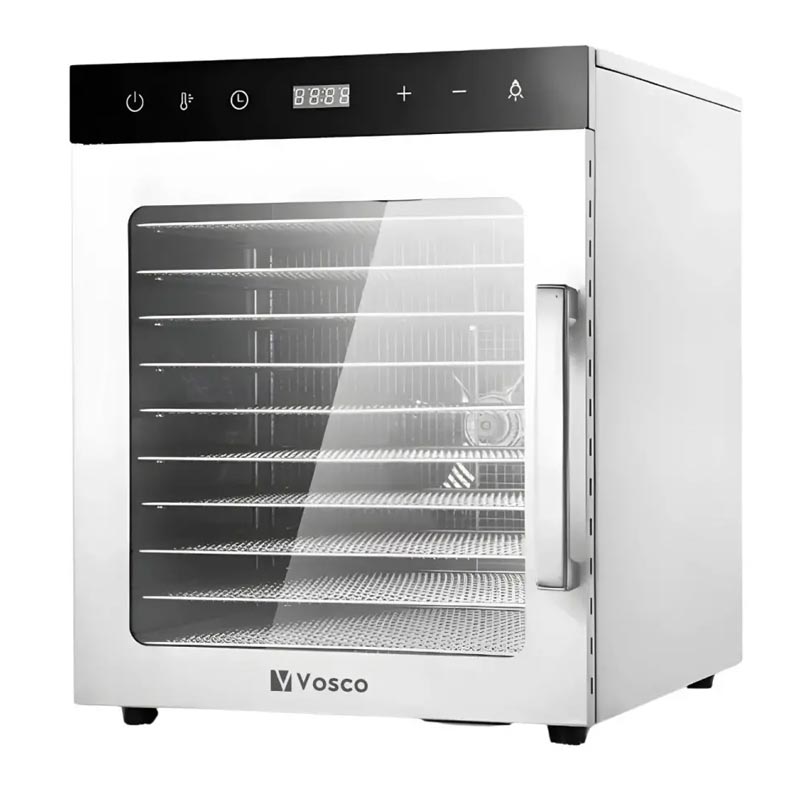 Vosco Vsc Meyve Sebze Kurutma Fırıni 10h 10 Tepsi Kapasiteli