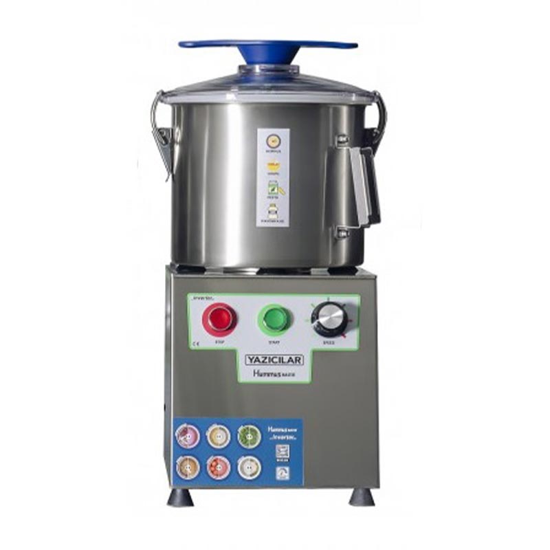 Yazicilar Hiz Kontrollu Cutter Gida Parcalama 6 Makinesi L Hummusmaster
