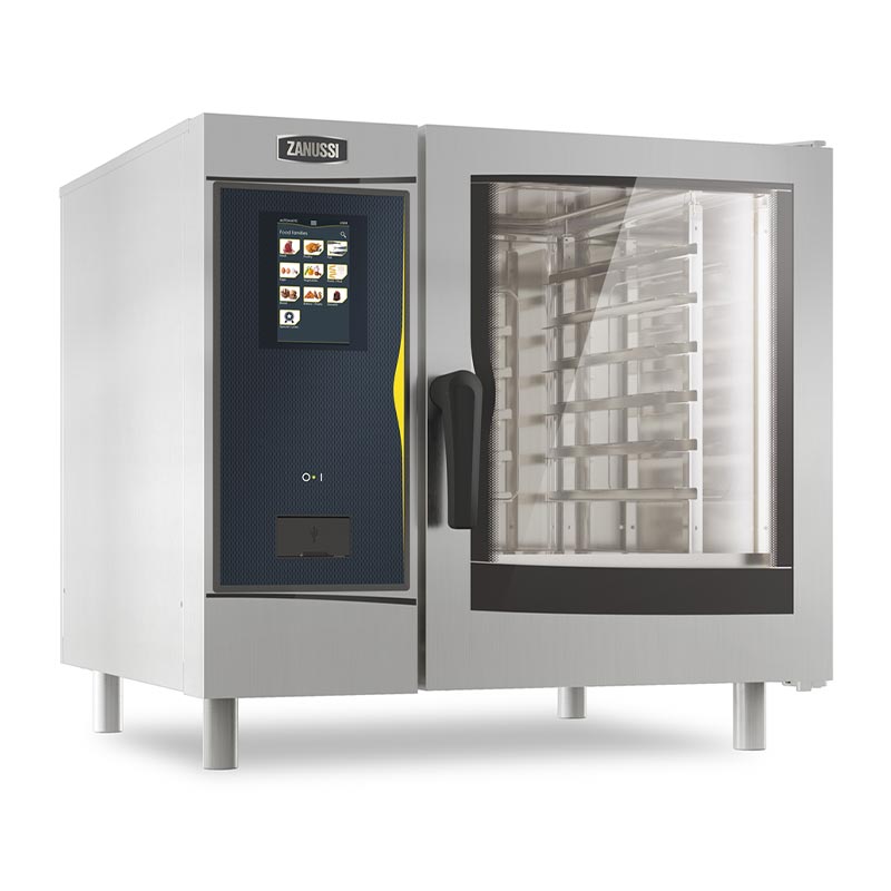 Zanussi Ts Dokunmatik Elektrikli Ekranli Kombi Konveksiyonlu Fırın GN-1 1 6 218720 Tepsi Kapasiteli Magistar