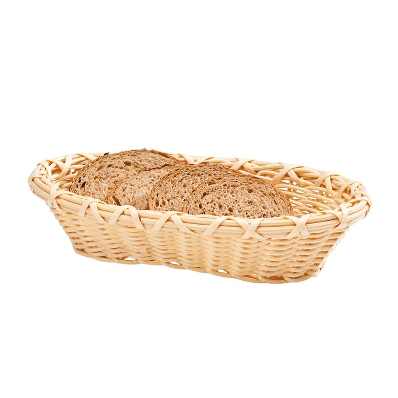 Zicco B-OV-4155 Plastik Oval Ekmek Sepeti, 20x29x7 cm — Zicco — Görsel 1