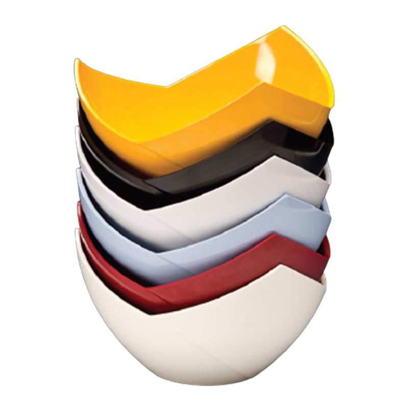 Zicco K-2001 Kandil Melamin Kase, 27x15 cm, Kırmızı — Zicco