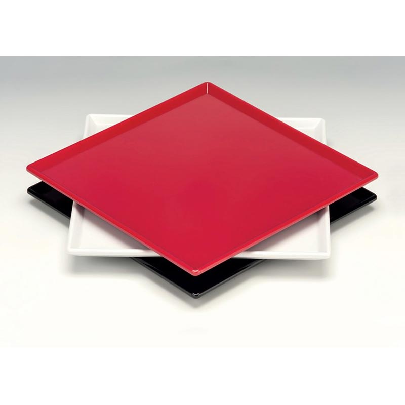 Zicco 2043 Melamin Kare Teshir Tabagi K 25x25 Cm Kirmizi