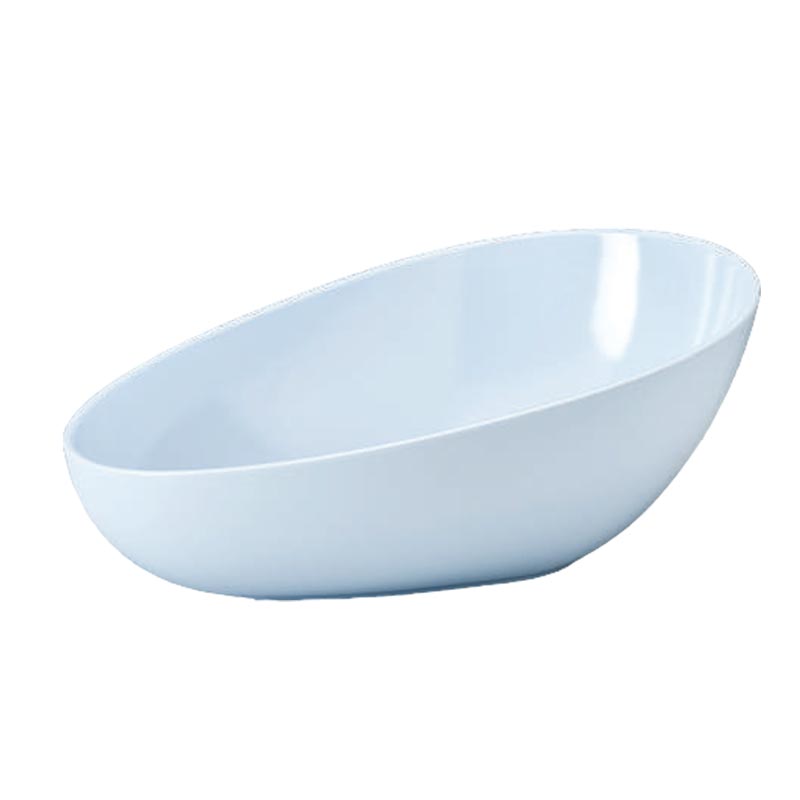 Zicco K-2047 Melamin Teşhir Kasesi, 36x24 cm, Kırmızı — Zicco