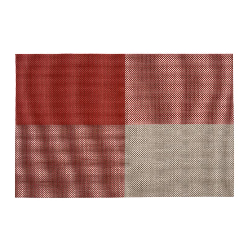 Zicco P-26 Plastik Örgülü Amerikan Servis, 30x45 cm, Kırmızı — Zicco — Görsel 1