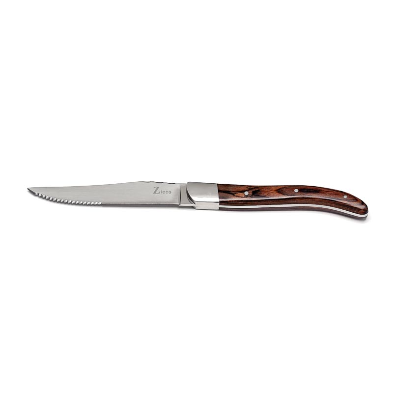Zicco Steak Bicak 22 5 ST-01 Cm Koyu Renk