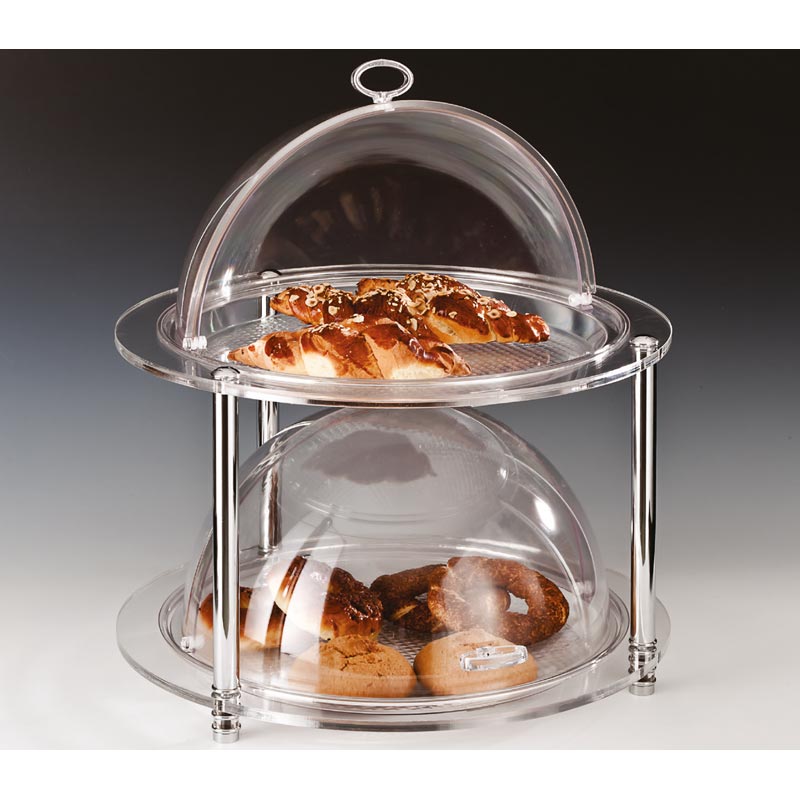 Zicco Polikarbon Teshir Standi 2 Katli 49 5x H 54 ZCP-185 Cm Rolltop Kapakli