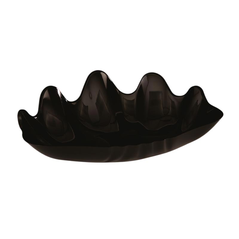 Zicco Teshir Tabagi 38x27x H 5 Cm ZCP-300 Polikarbon ıstiridye Siyah