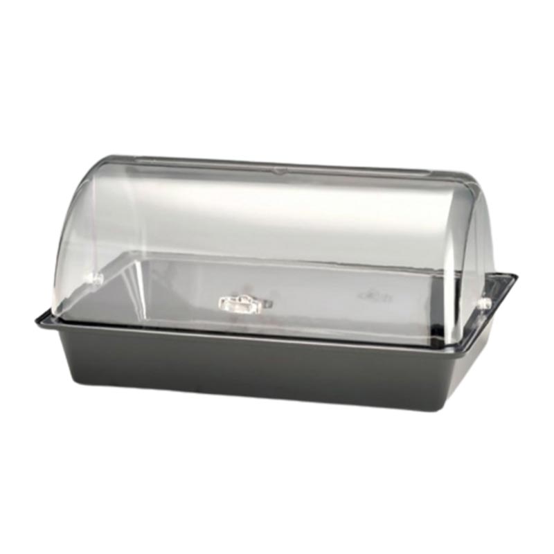 Zicco Muhafaza Kabi Rolltop Kapakli 28x43x22 Cm ZCP-319 Polikarbon Derin Siyah