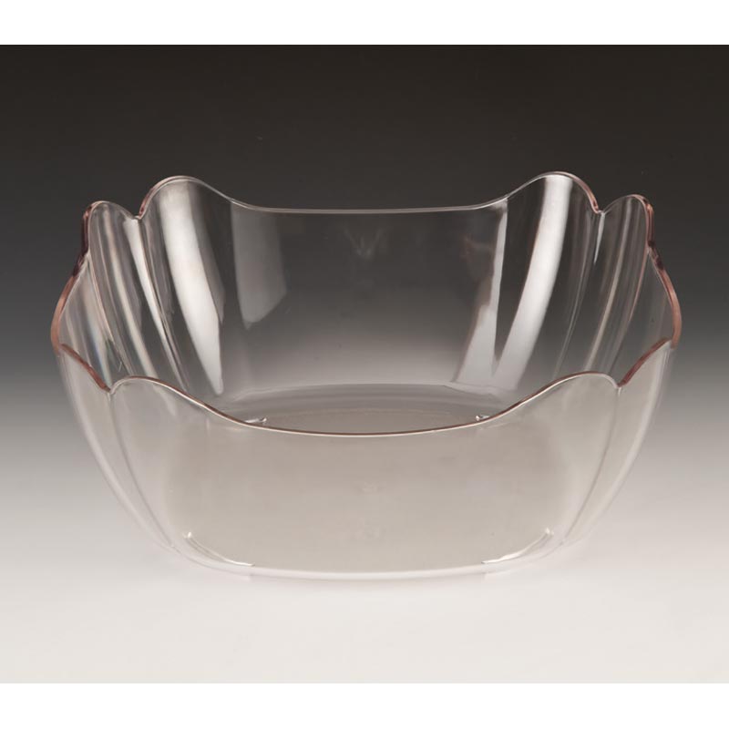 Zicco ZCP-335 Polikarbon Derin Teşhir Kasesi, 31x31 cm, Şeffaf — Zicco — Görsel 1