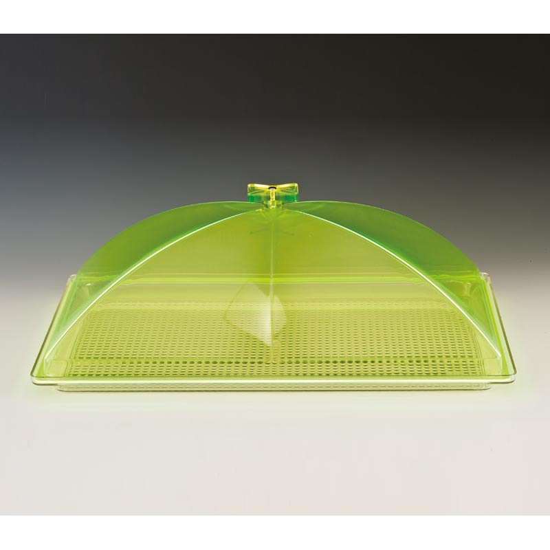 Zicco Tepsili Akrilik Kapakli Muhafaza Kabi 35x55 ZCP-375 Cm Yesil Polikarbon