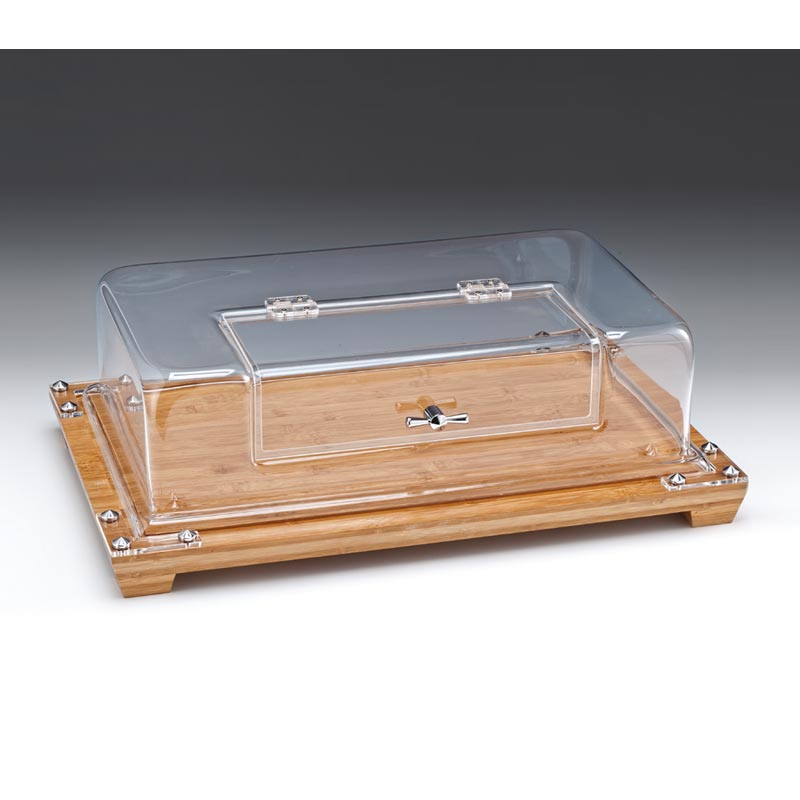 Zicco Altli Celik Kulplu Akrilik Muhafaza Kabi ZCP-534 59x39 Cm Ahsap