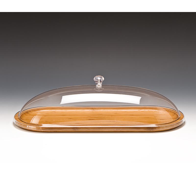 Zicco Altli Akrilik Kapakli Fanus ZCP-577 48x19x13 Cm Ahsap