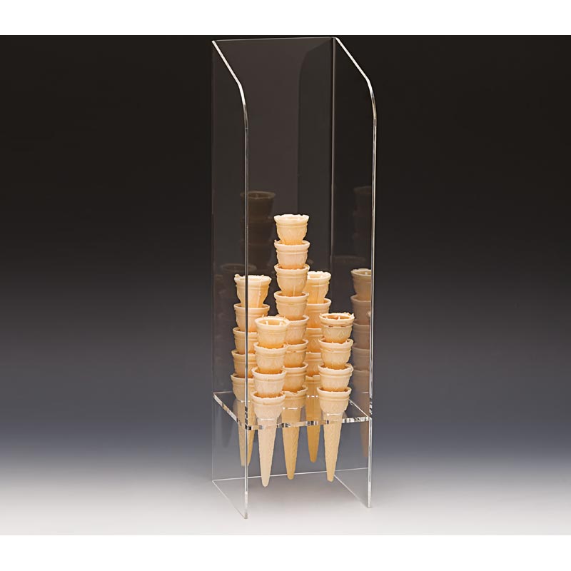 Zicco ZCP-595 Akrilik Dondurma Külahlık, 14x14x49 cm — Zicco