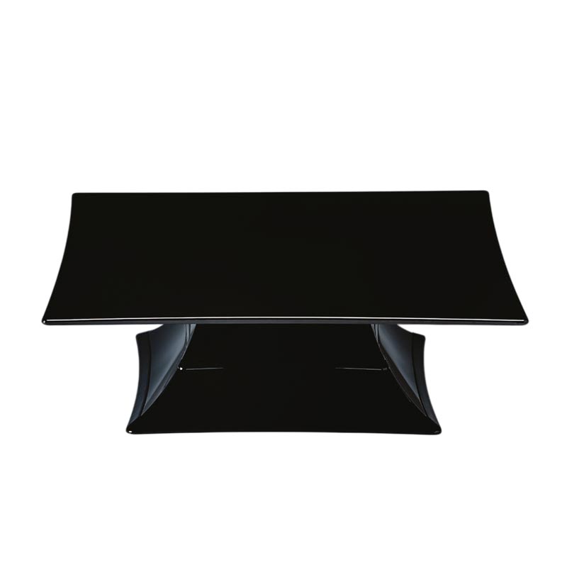 Zicco ZCP-628 Ayaklı Polikarbon Teşhir Standı, 30x30x10.5 cm, Siyah — Zicco
