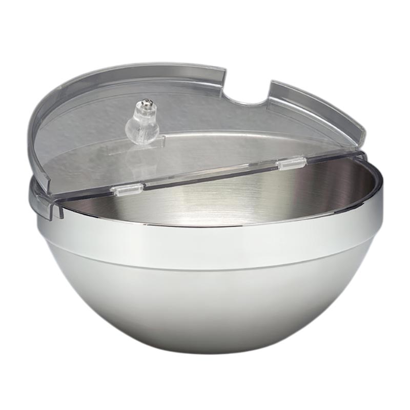 Zicco Cidarli Celik Kase Polikarbon Kapakli ZCP-692 23x11 Cm Cift