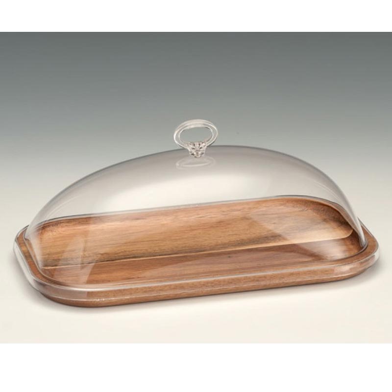 Zicco Ahsap Altli Fanus 19x33 ZCP-747 Cm Akrilik Kapakli