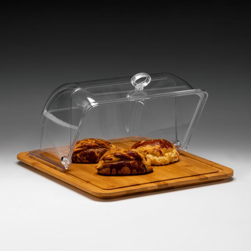 Zicco Polikarbonat Rolltop Kapakli Muhafaza Kabi Bambu ZCP-816 Altli 31x37x19 Cm