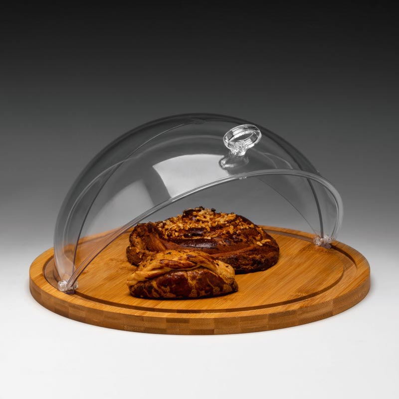 Zicco Bambu Altli Rolltop Kapakli Fanus ZCP-827 36x19 Cm Polikarbonat