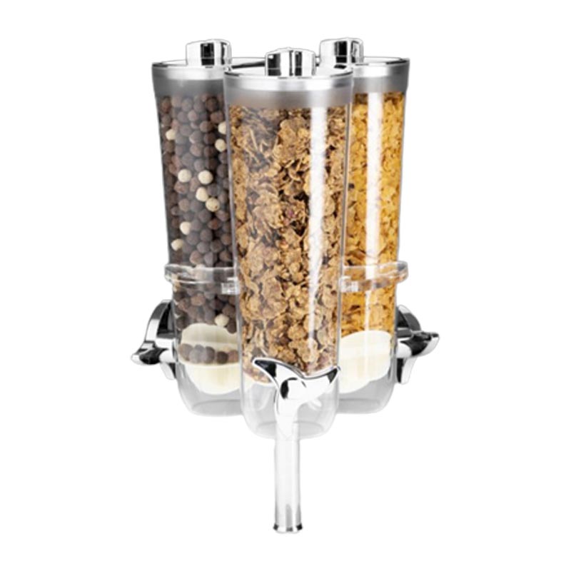 Zicco Doner Cornflakes Aleti 3 Lu 23x23x42 ZCP-841 Cm Akrilik Standli