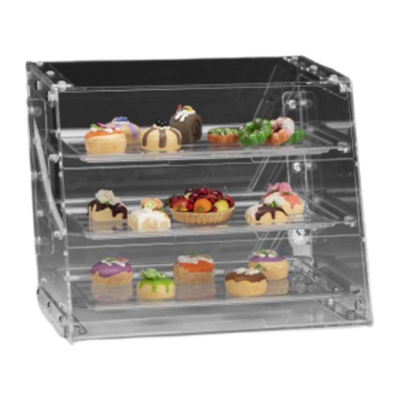 Zicco ZCP-845 3 Katlı Polikarbon Çapraz Teşhir Standı, 54x43 cm — Zicco