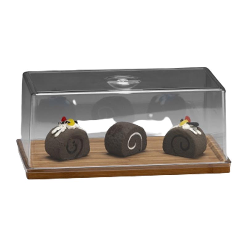 Zicco Bambu Fanus 18x35x15 ZCP-852 Cm Polikarbon Kapakli