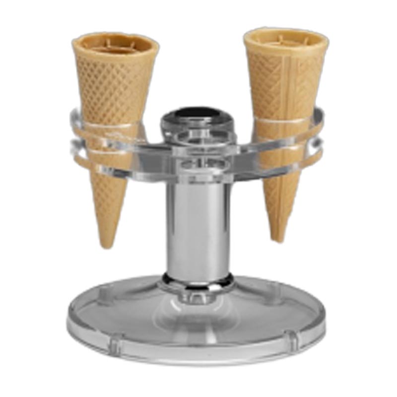 Zicco ZCP-854 Akrilik Dondurma Servis Standı, 4 Gözlü, 14x12.5 cm — Zicco